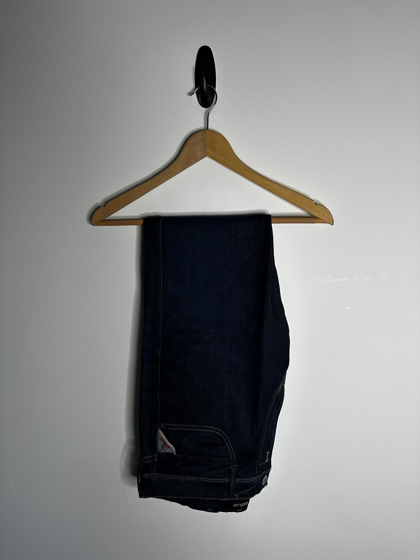 Replay Dark Denim Jeans - 36 Waist / 32 Leg