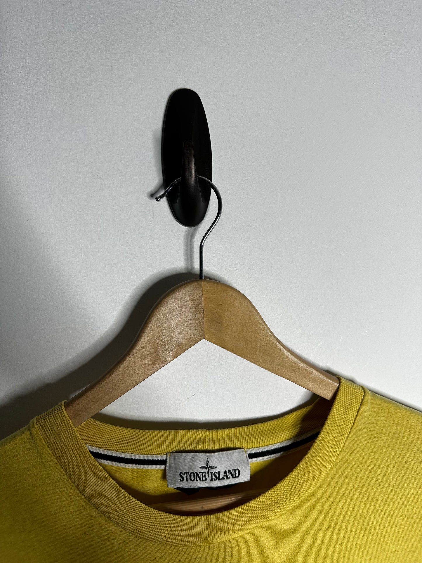 Stone Island Yellow Graphic Print T - Shirt - Extra Large