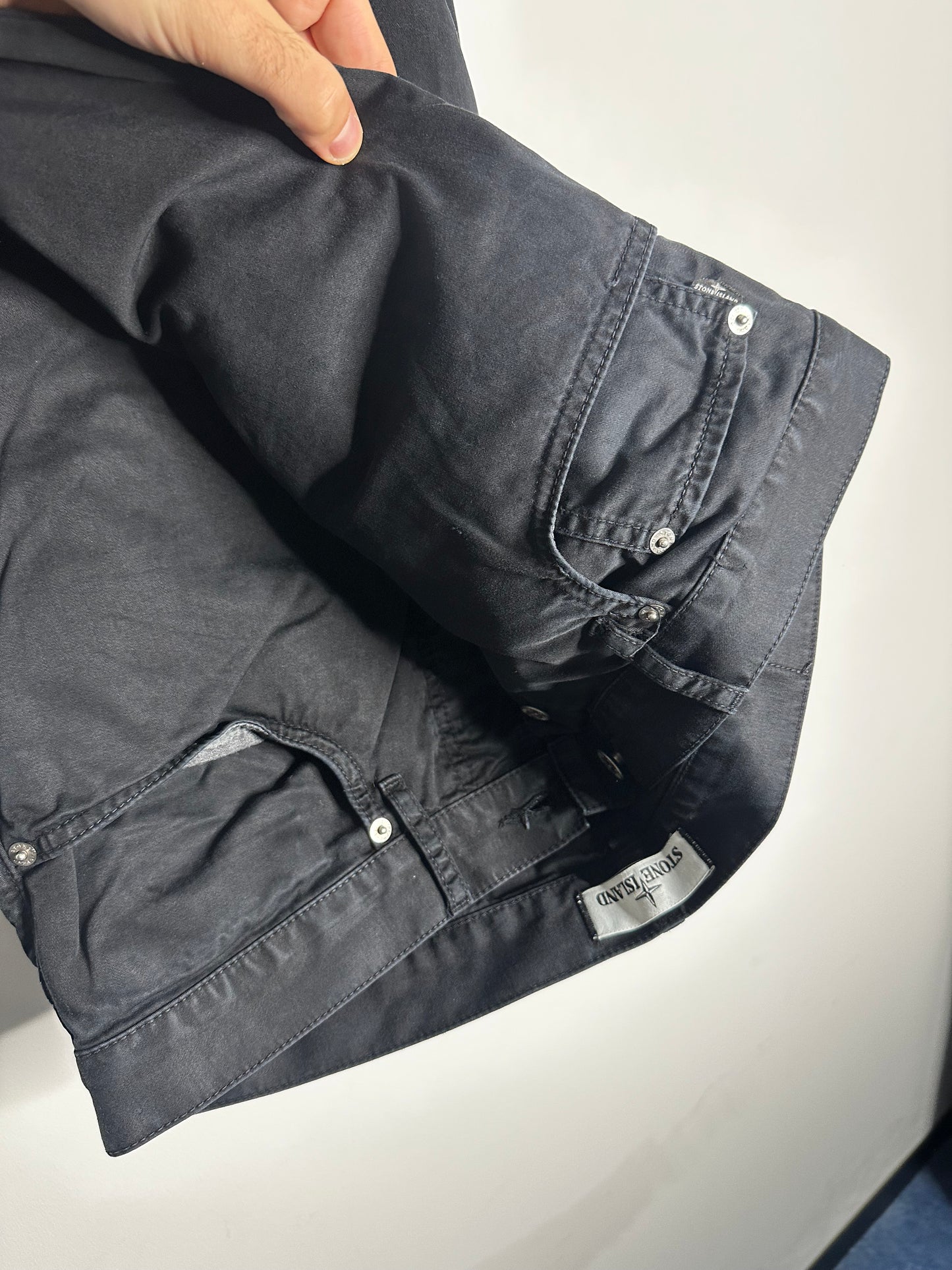 Stone Island Black Chino Trousers - 34 Waist / 34 Leg