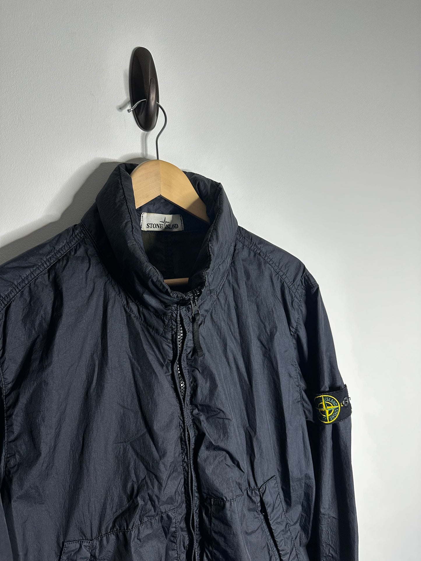 Stone Island Navy Membrana 3L TC Jacket - Extra Large