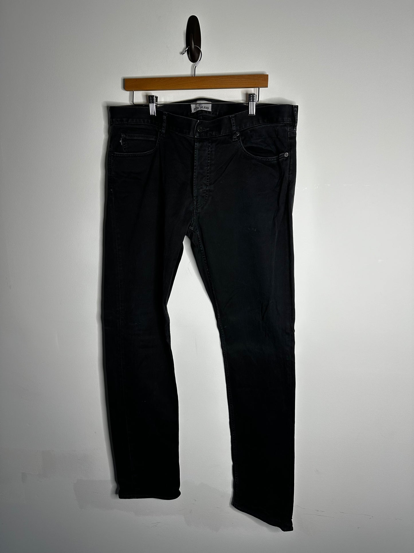 Stone Island Black Jeans - 38 Waist / 34 Leg