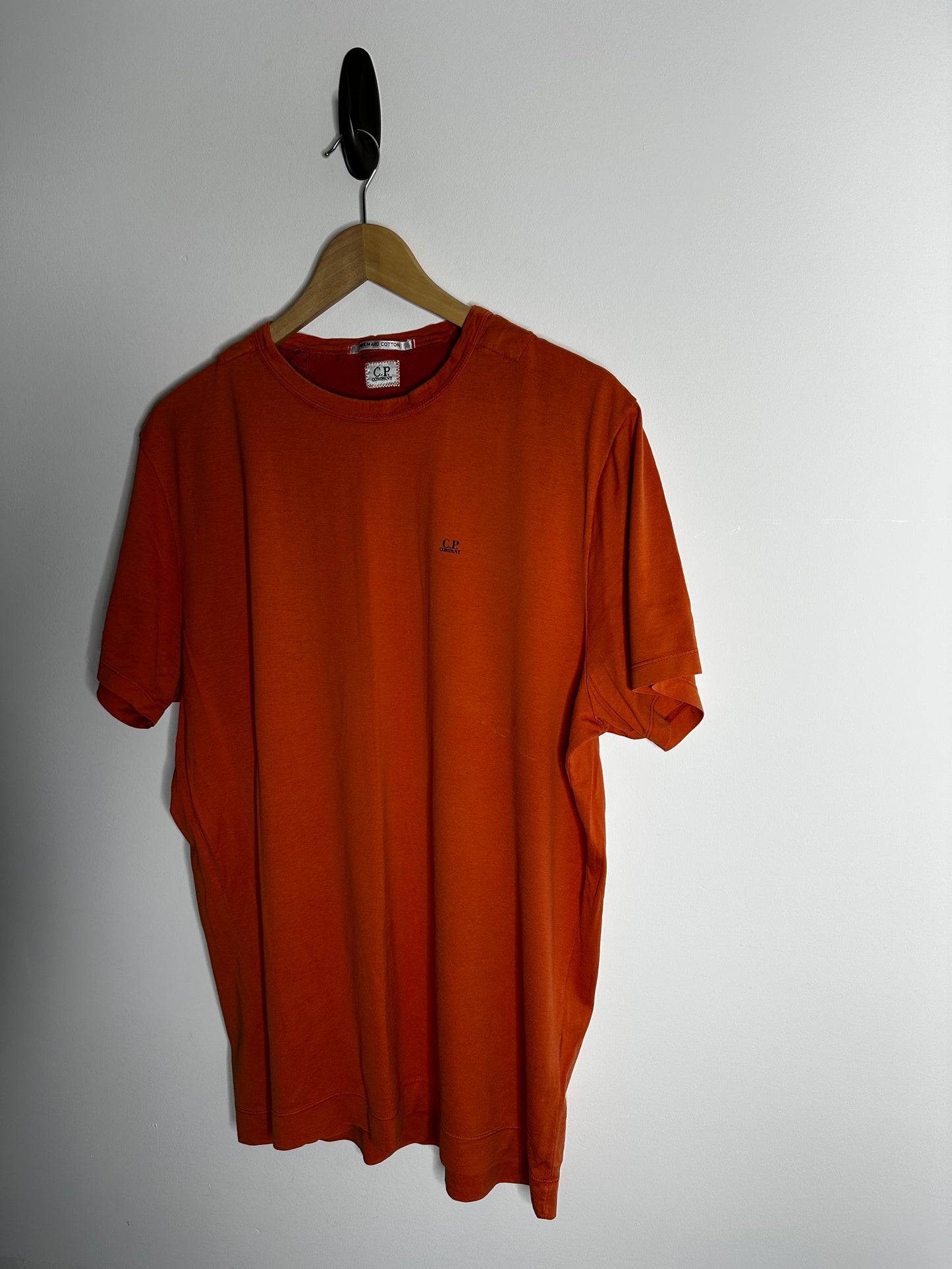C.P. Company Orange Mako Cotton Print T - Shirt - XXL