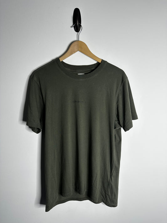 C.P. Company Green Print T - Shirt - Large