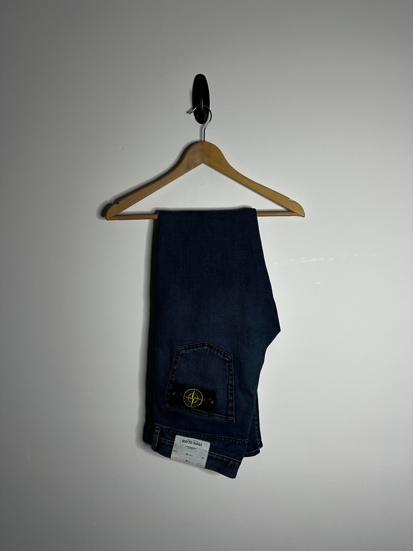 Stone Island Blue Denim Jeans - 33 Waist / 34 Leg