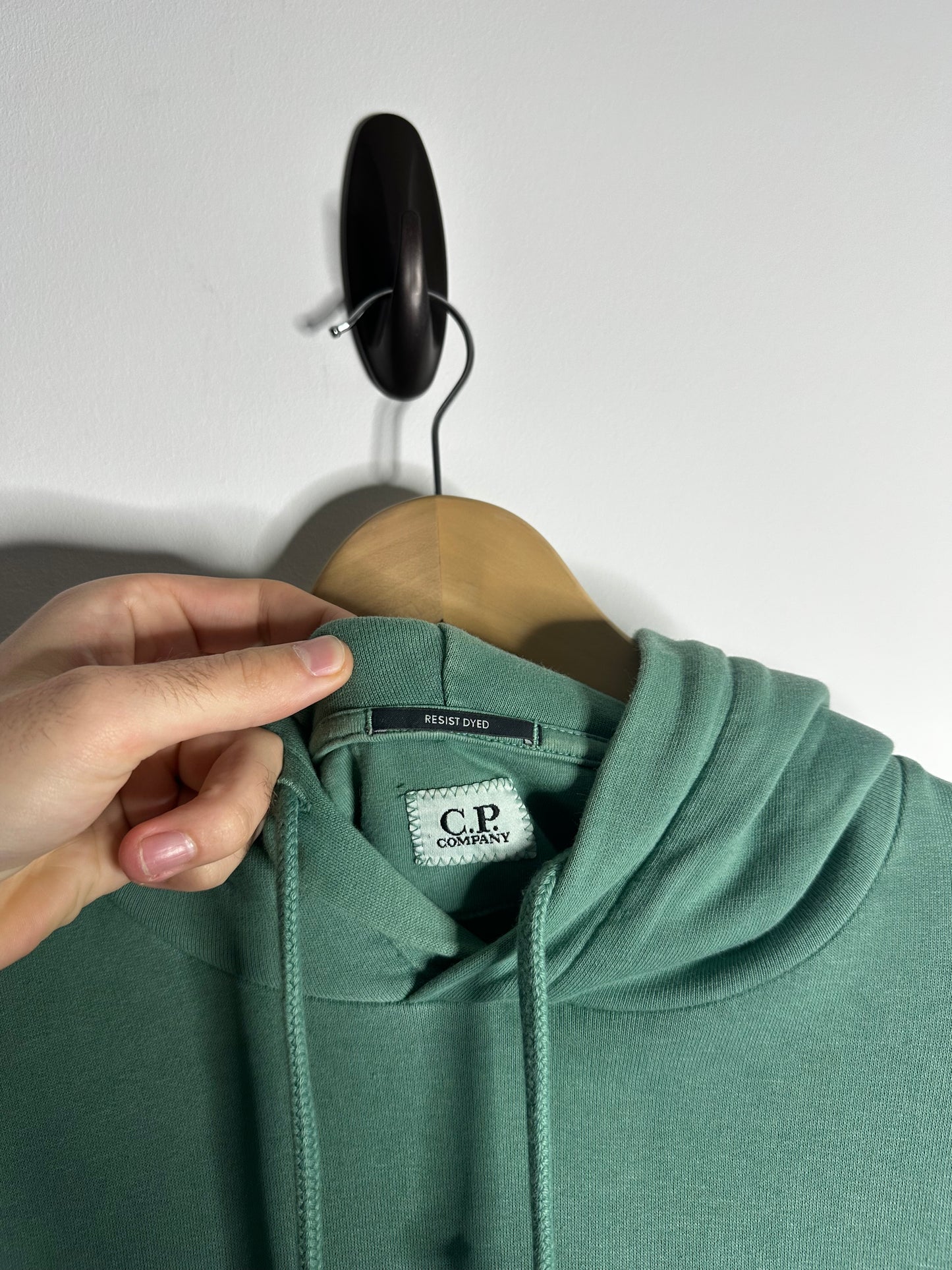 C.P. Company Green Resist Dyed Hoodie - Extra Large