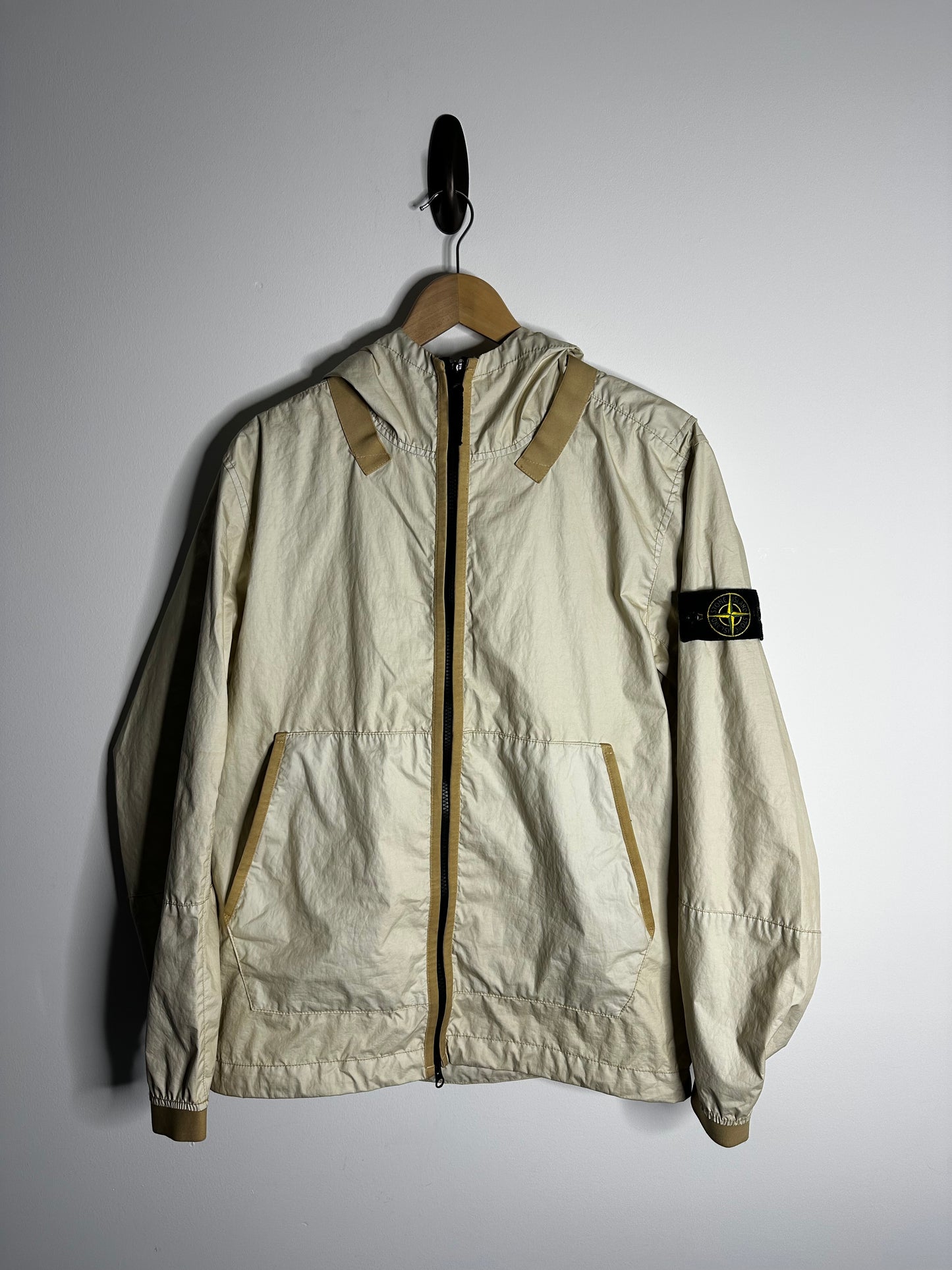 Stone Island Peach Membrana 3L TC Hooded Jacket - Medium
