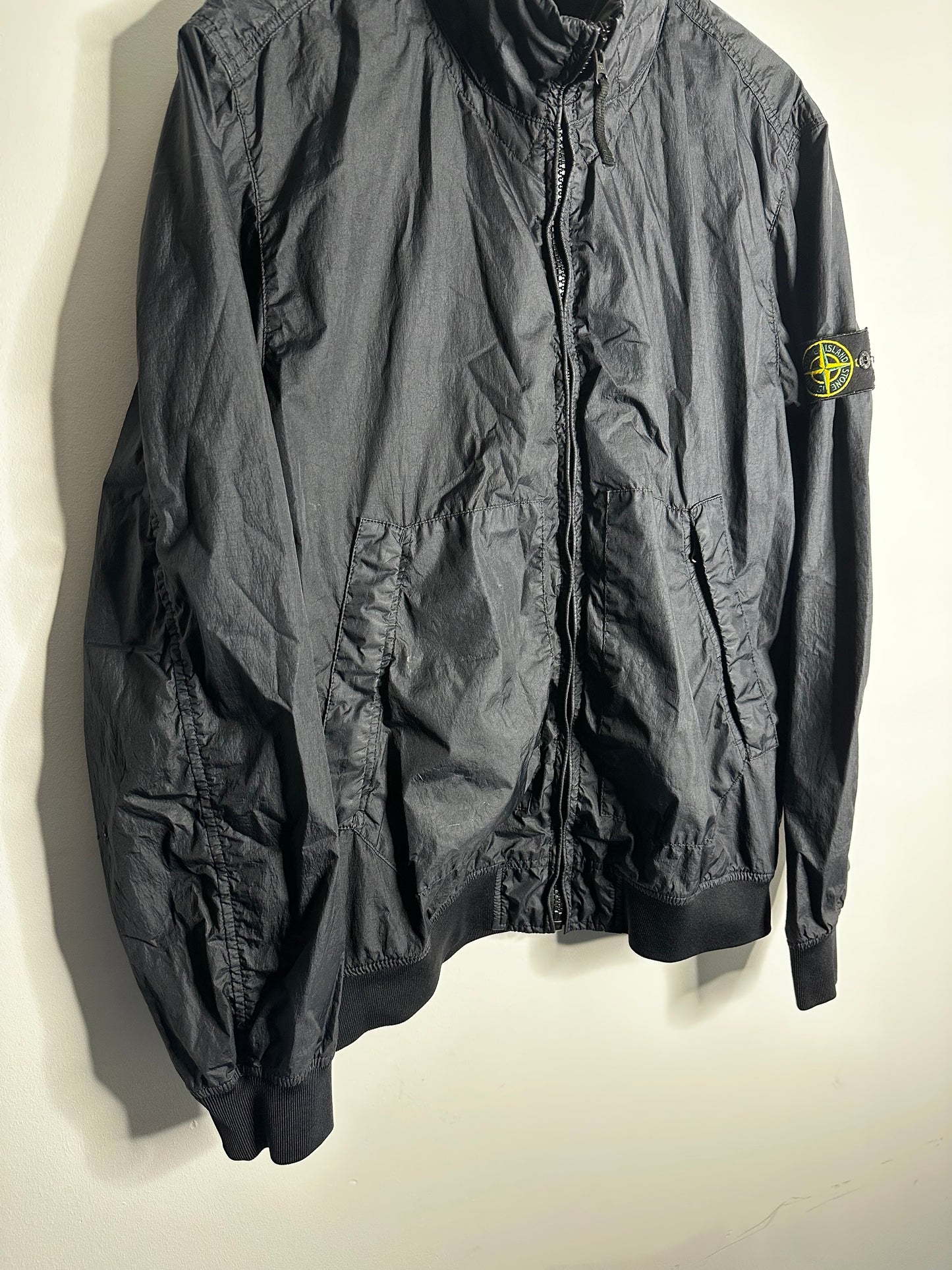 Stone Island Navy Membrana 3L TC Jacket - Extra Large
