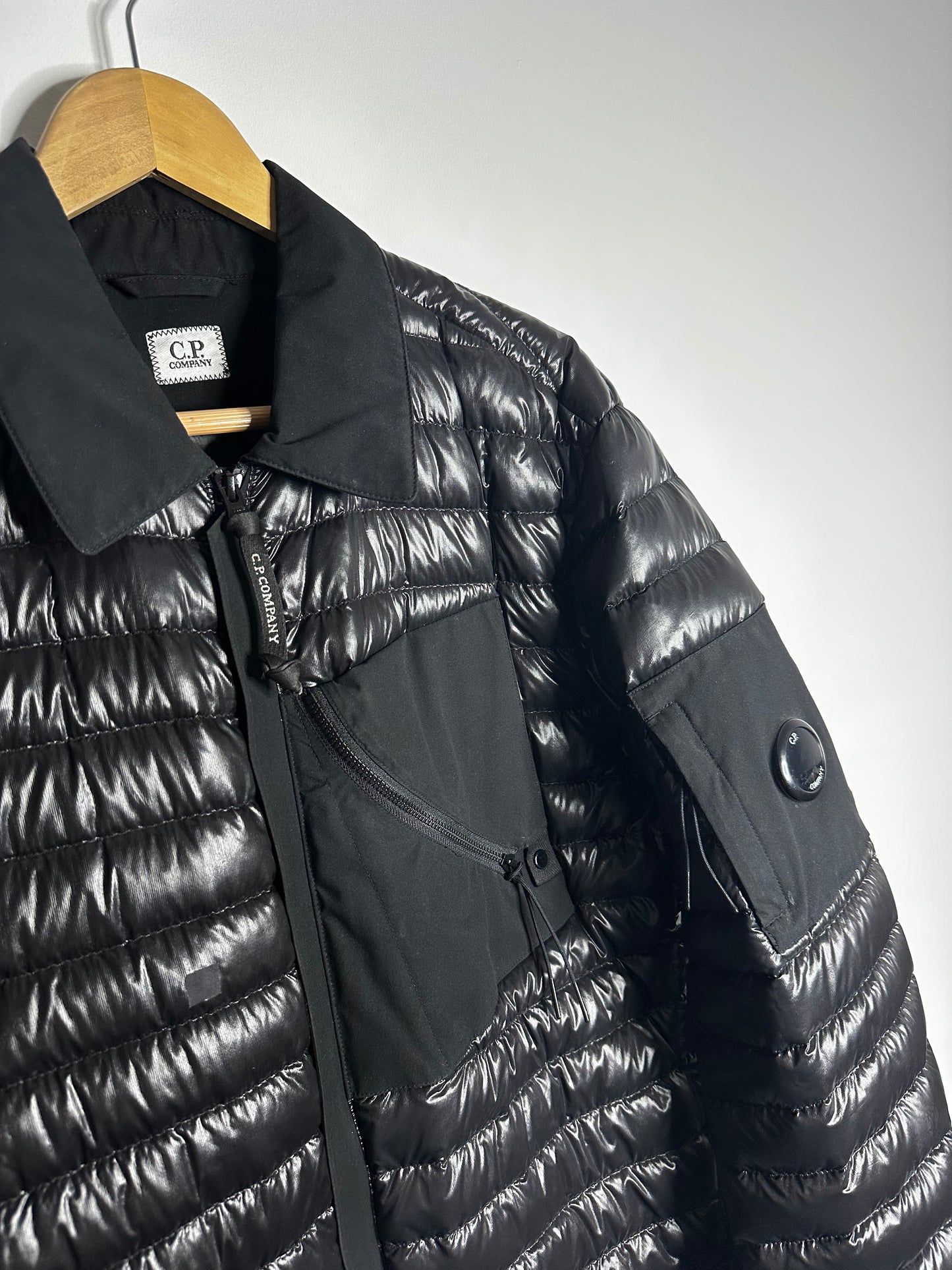 C.P. Company Black D.D. Shell Jacket - Large