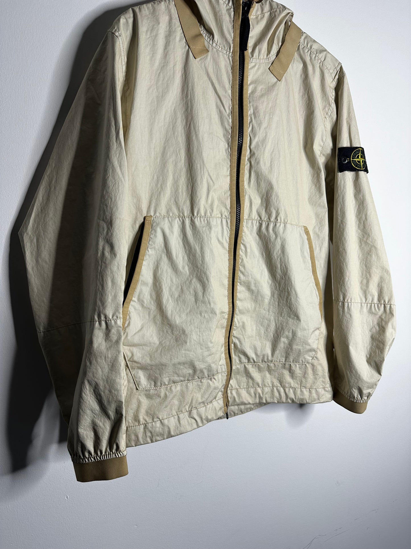 Stone Island Peach Membrana 3L TC Hooded Jacket - Medium