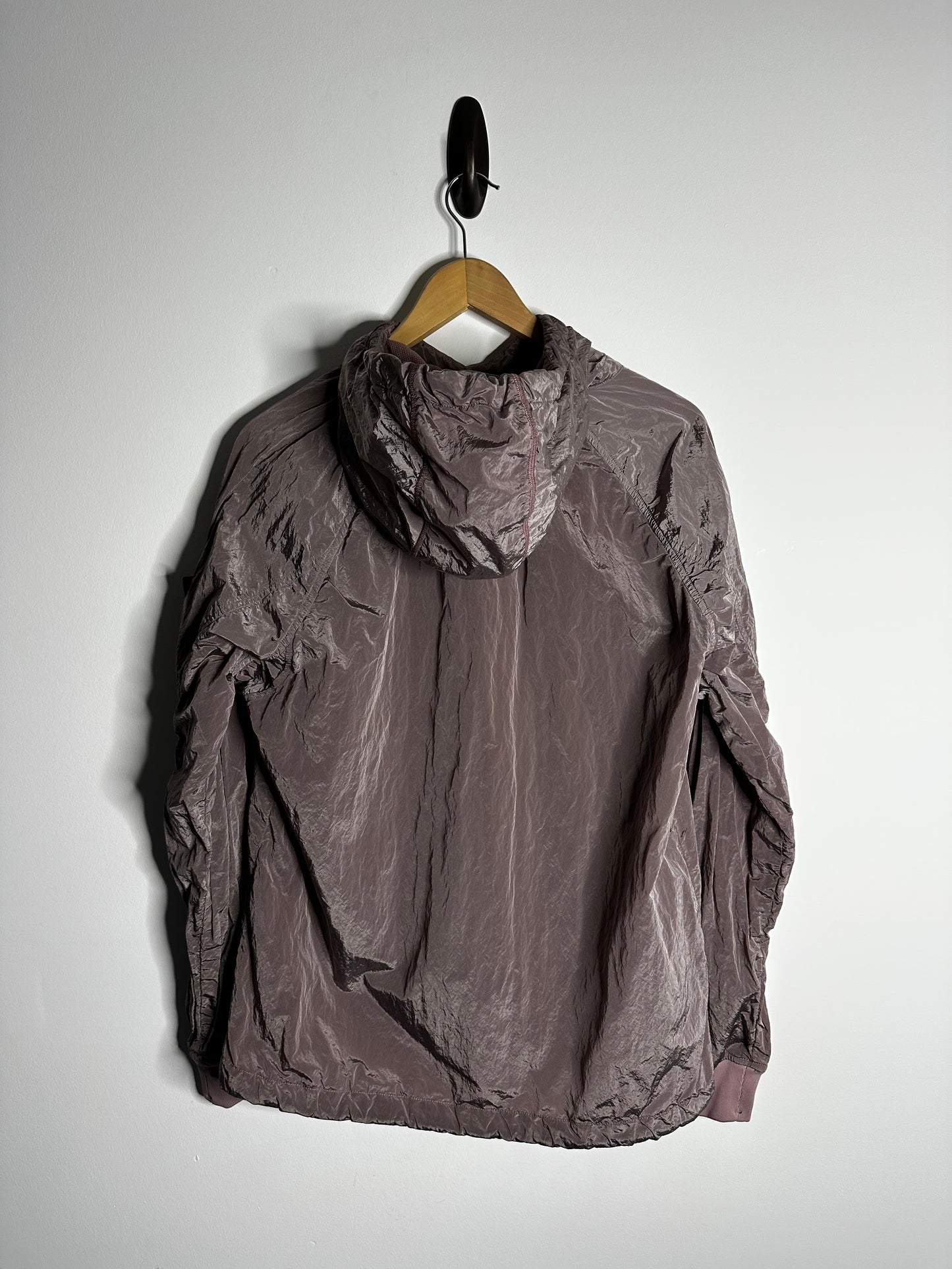 Stone Island Rose Quartz Nylon Metal Pullover Smock - Medium