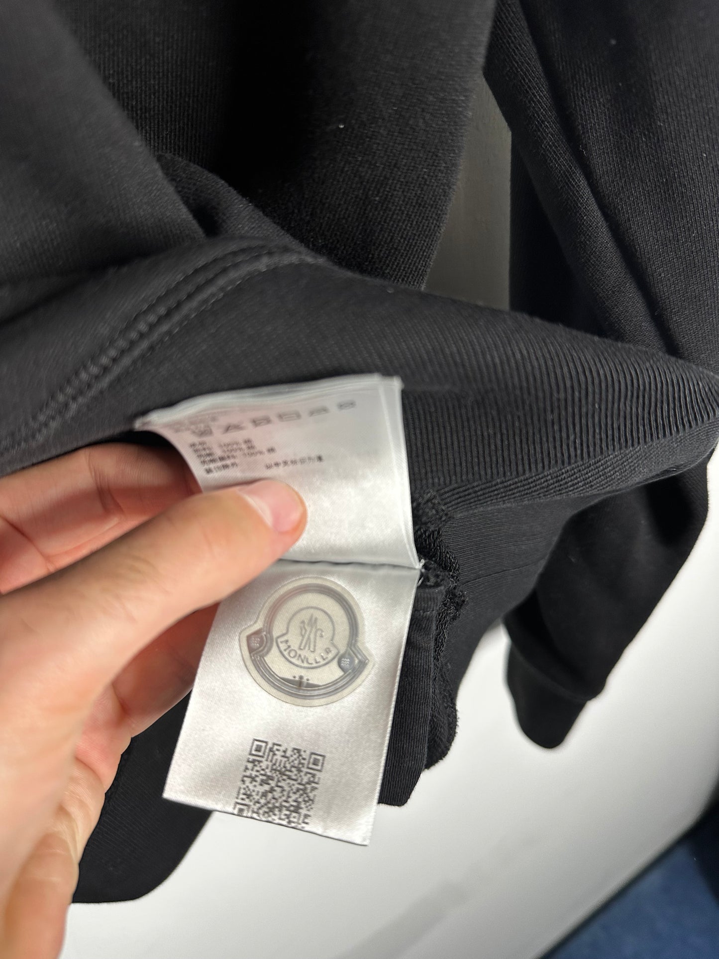 Moncler Grenoble Black Pullover Hoodie - Medium