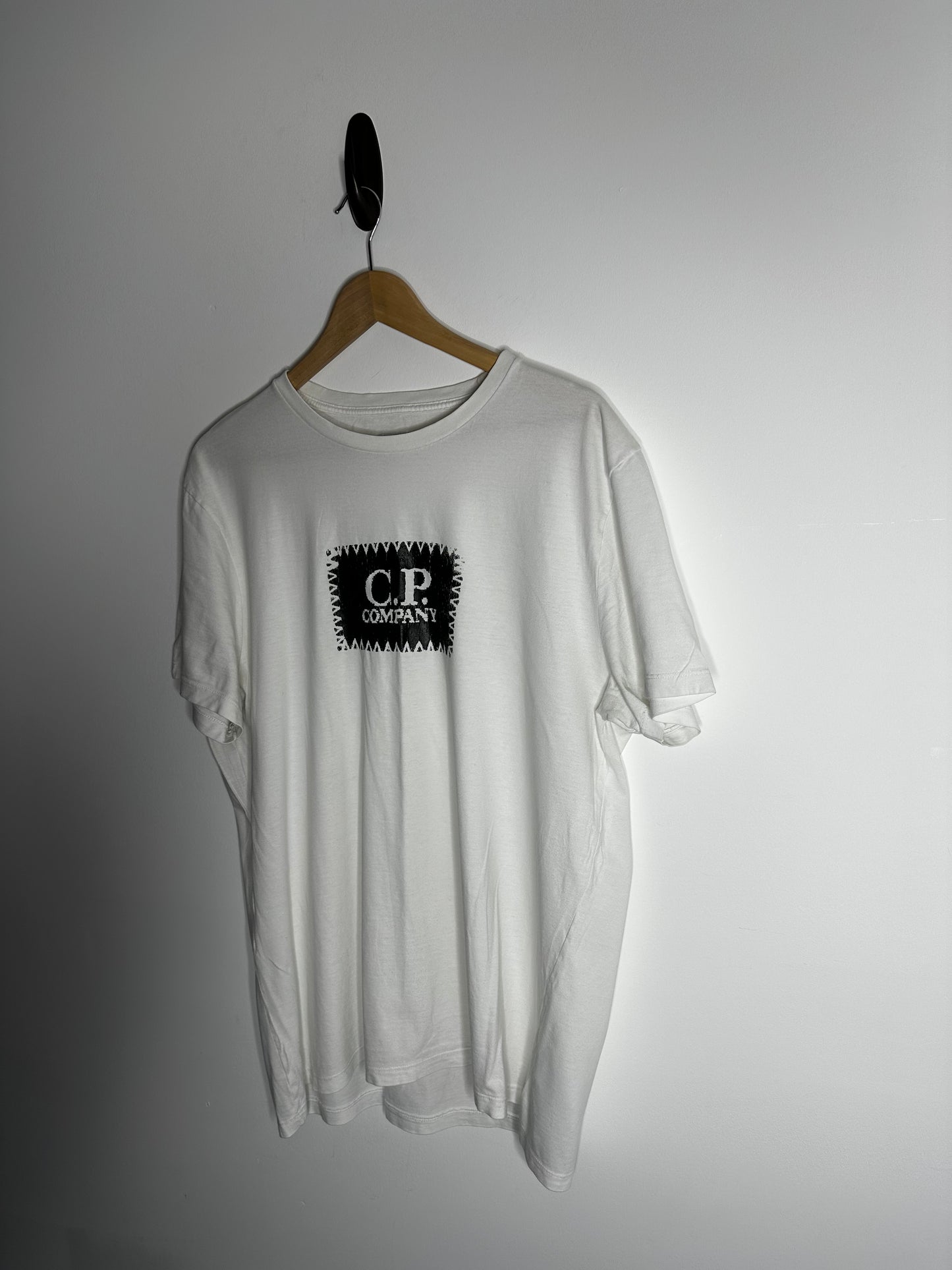 C.P. Company White Box Logo T - Shirt - XXL
